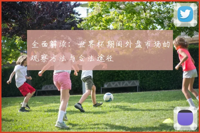 全面解读:世界杯期间外盘市场的观察方法与合法途径